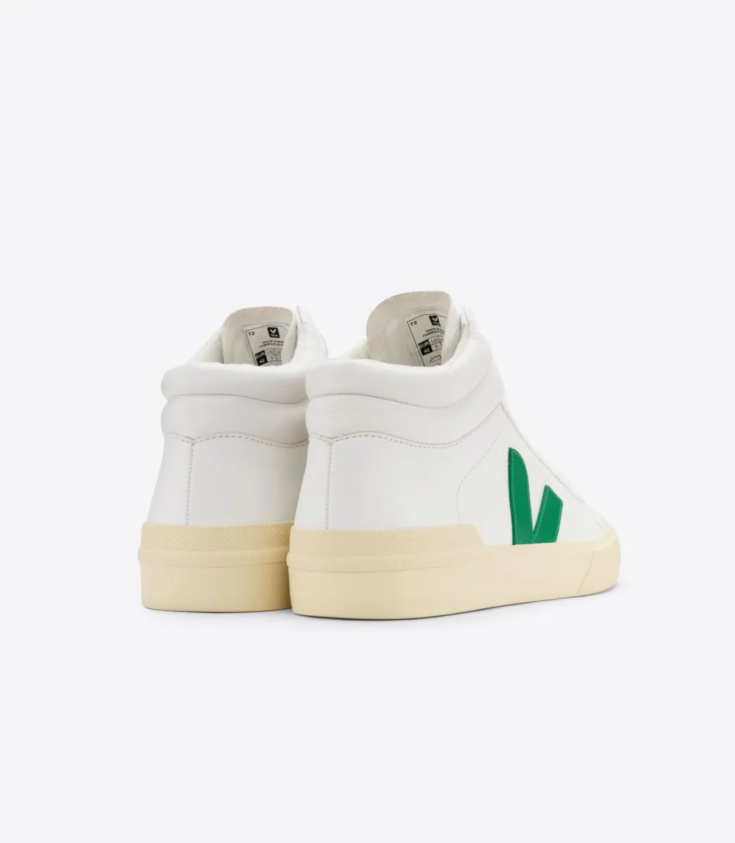 MINOTAUR LEATHER WHITE EMERAUDE BUTTER>VEJA Sale