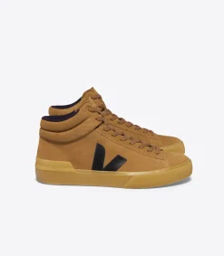 MINOTAUR SUEDE CAMEL BLACK>VEJA Fashion