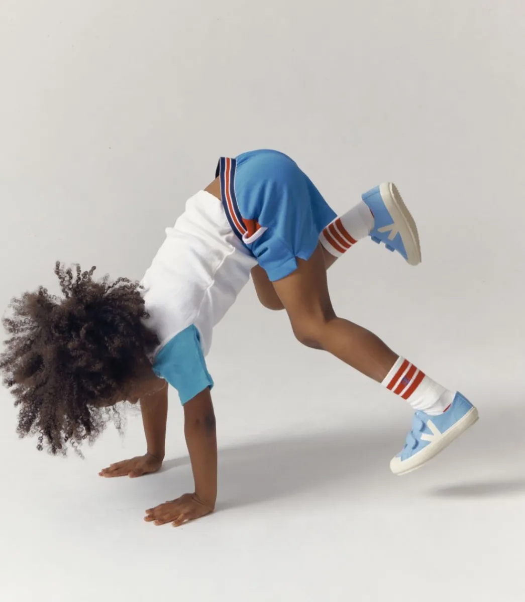 OLLIE CANVAS AQUA PIERRE>VEJA Hot