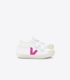 OLLIE CANVAS WHITE LOTUS>VEJA Discount