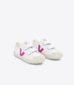 OLLIE CANVAS WHITE LOTUS>VEJA Discount