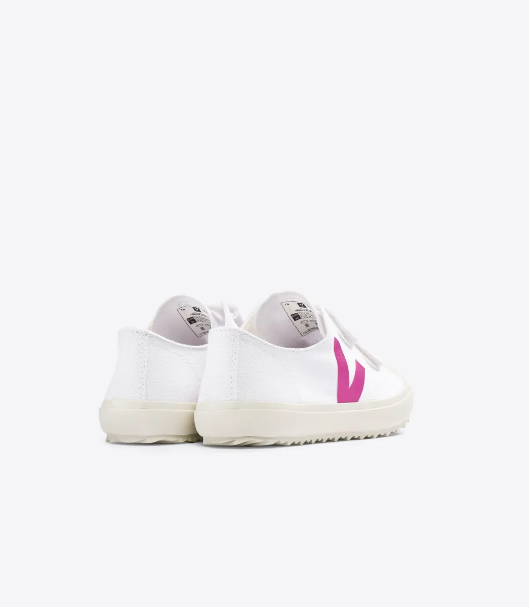 OLLIE CANVAS WHITE LOTUS>VEJA Discount