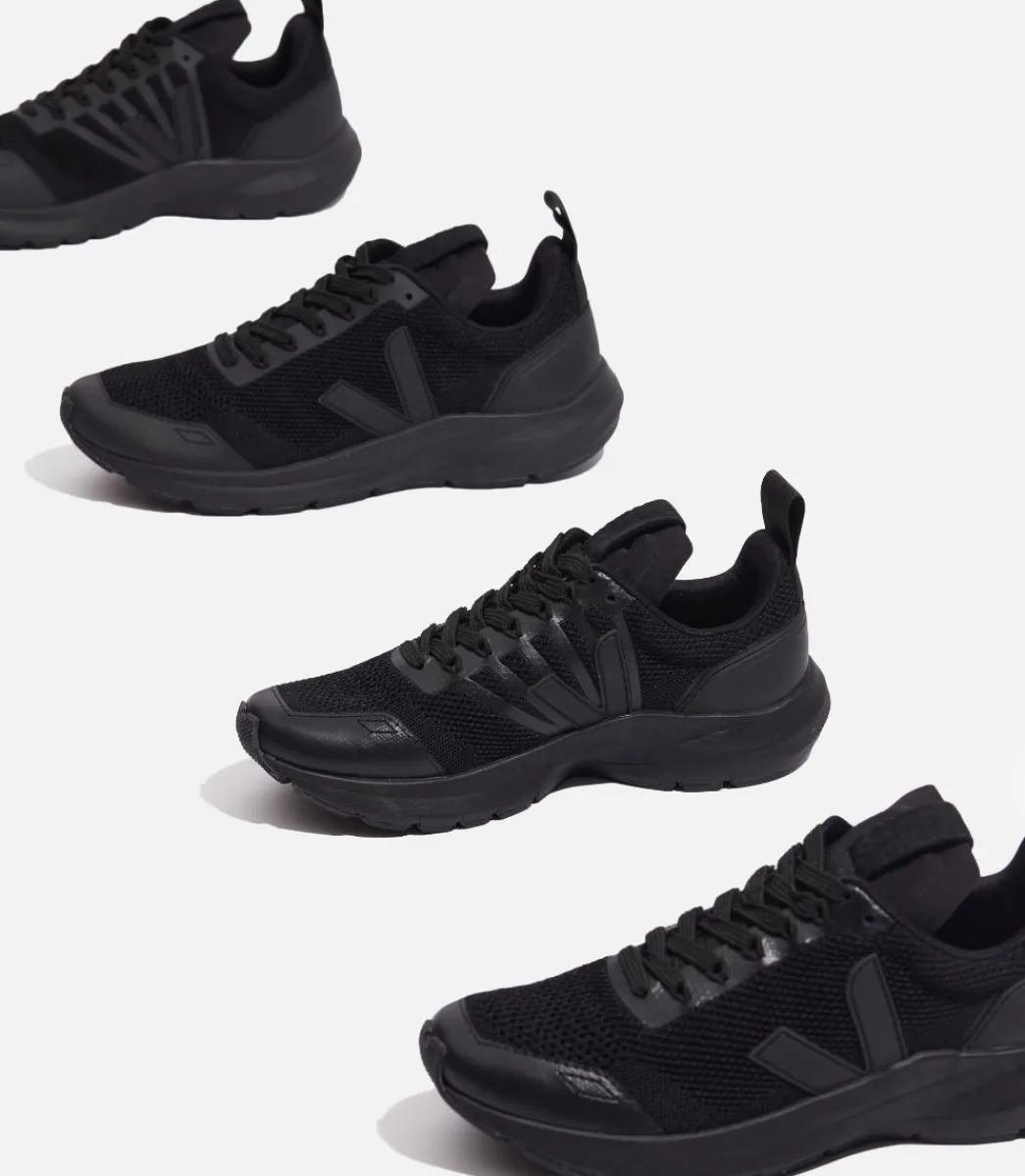 PERFORMANCE RUNNER V-KNIT X RICK OWENS BLACK>VEJA Outlet