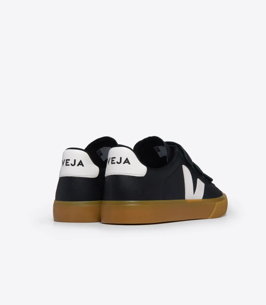RECIFE LEATHER BLACK WHITE>VEJA Shop