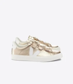 RECIFE LEATHER PLATINE WHITE>VEJA New