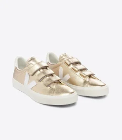 RECIFE LEATHER PLATINE WHITE>VEJA New