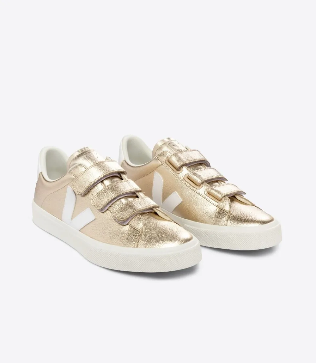 RECIFE LEATHER PLATINE WHITE>VEJA New