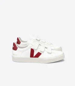 RECIFE LEATHER WHITE MARSALA>VEJA Fashion