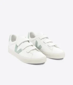 RECIFE LEATHER WHITE MATCHA>VEJA Cheap