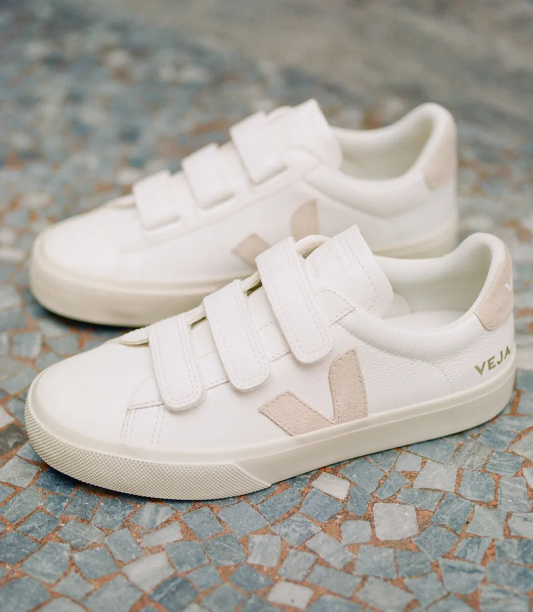 RECIFE LEATHER WHITE SABLE>VEJA Store