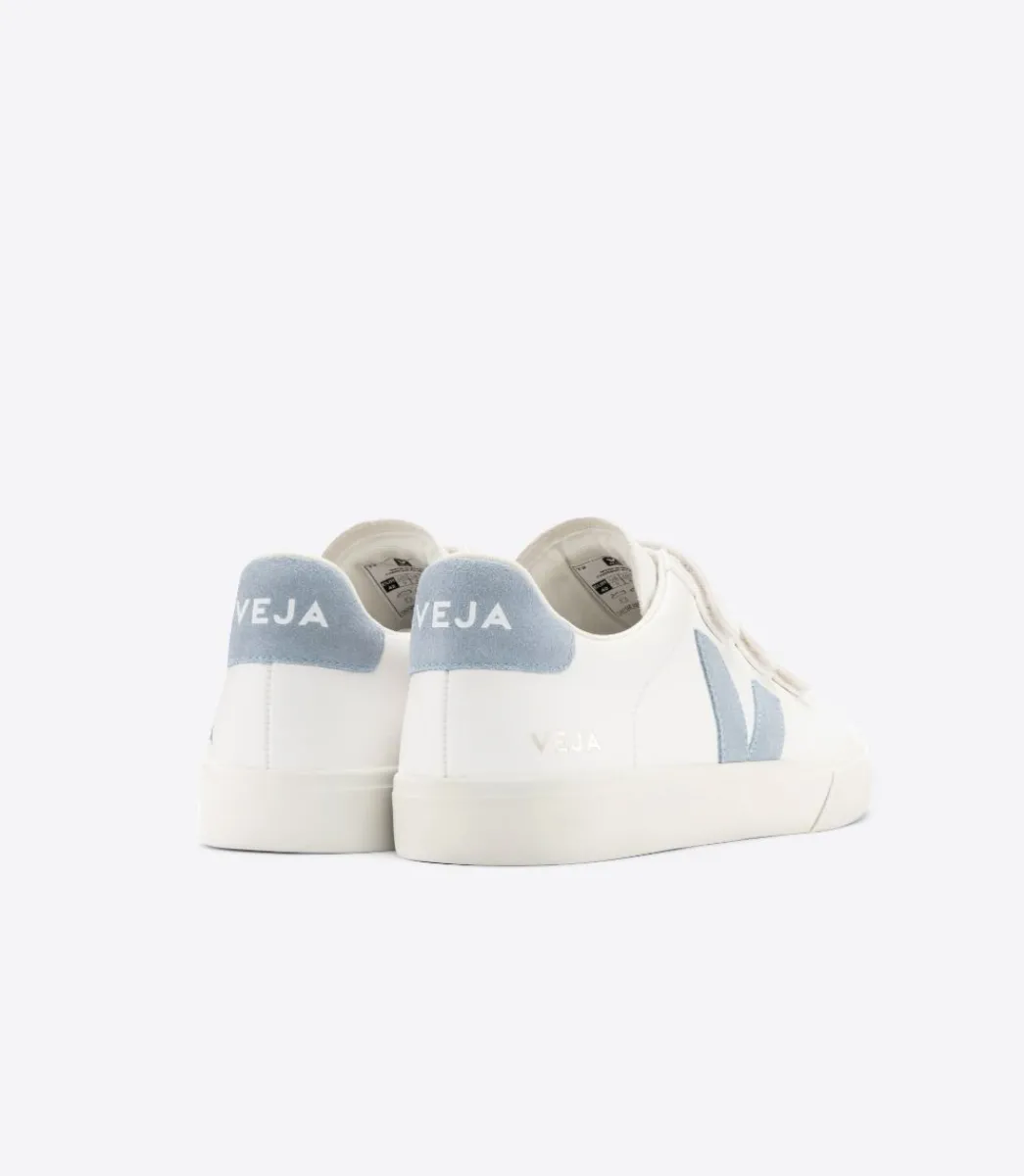 RECIFE LEATHER WHITE STEEL>VEJA New