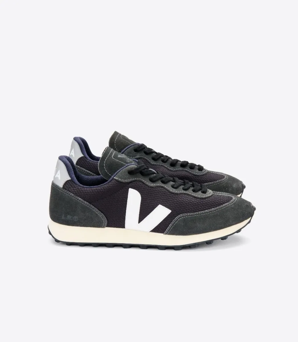 RIO BRANCO ALVEOMESH BLACK WHITE OXFORD GREY>VEJA Outlet