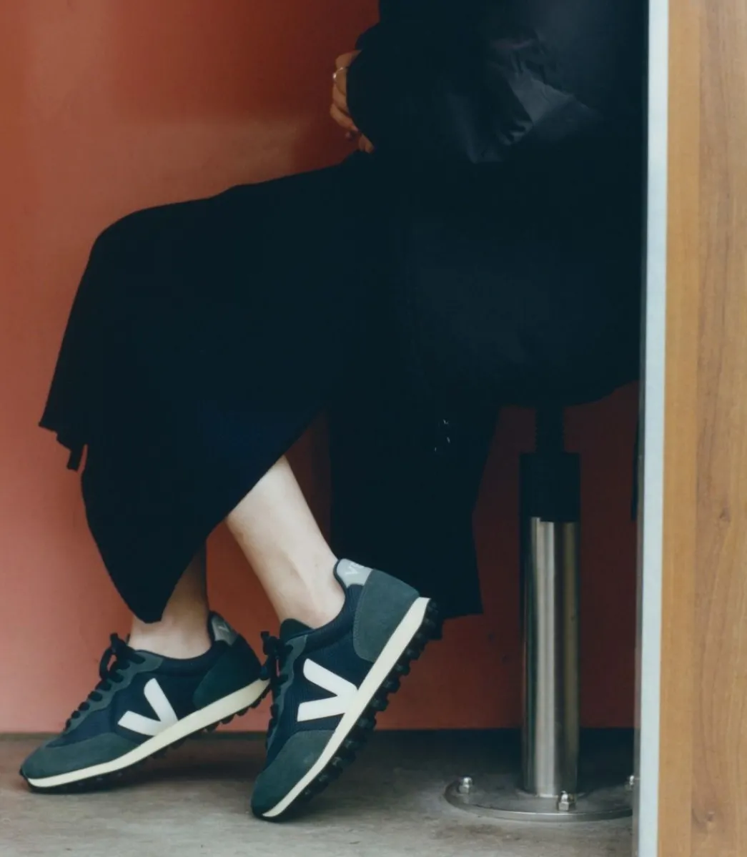 RIO BRANCO ALVEOMESH BLACK WHITE OXFORD GREY>VEJA Outlet