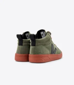 RORAIMA SUEDE OLIVE BLACK RUST SOLE><noscript><img width=