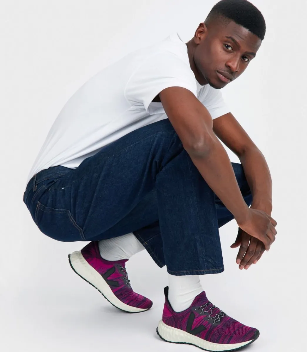 THUNDERBIRD V-KNIT MIX ULTRAVIOLET BLACK>VEJA Fashion