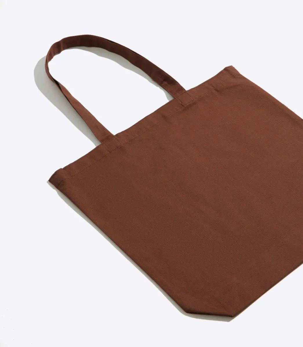 TOTE BAG COTTON CHOCOLATE>VEJA New