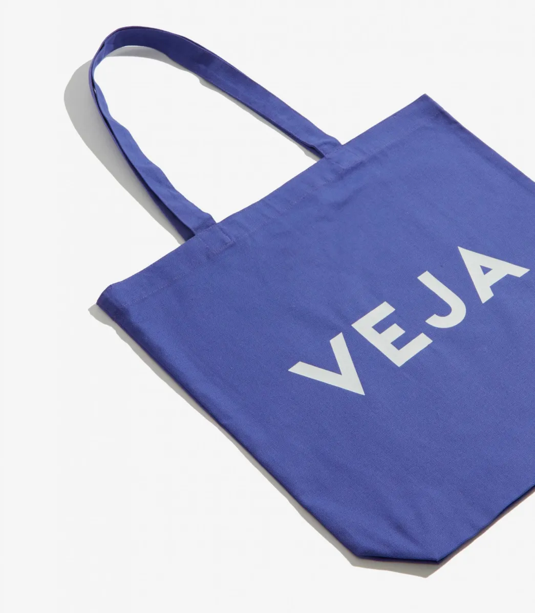 TOTE BAG COTTON INDIGO>VEJA New