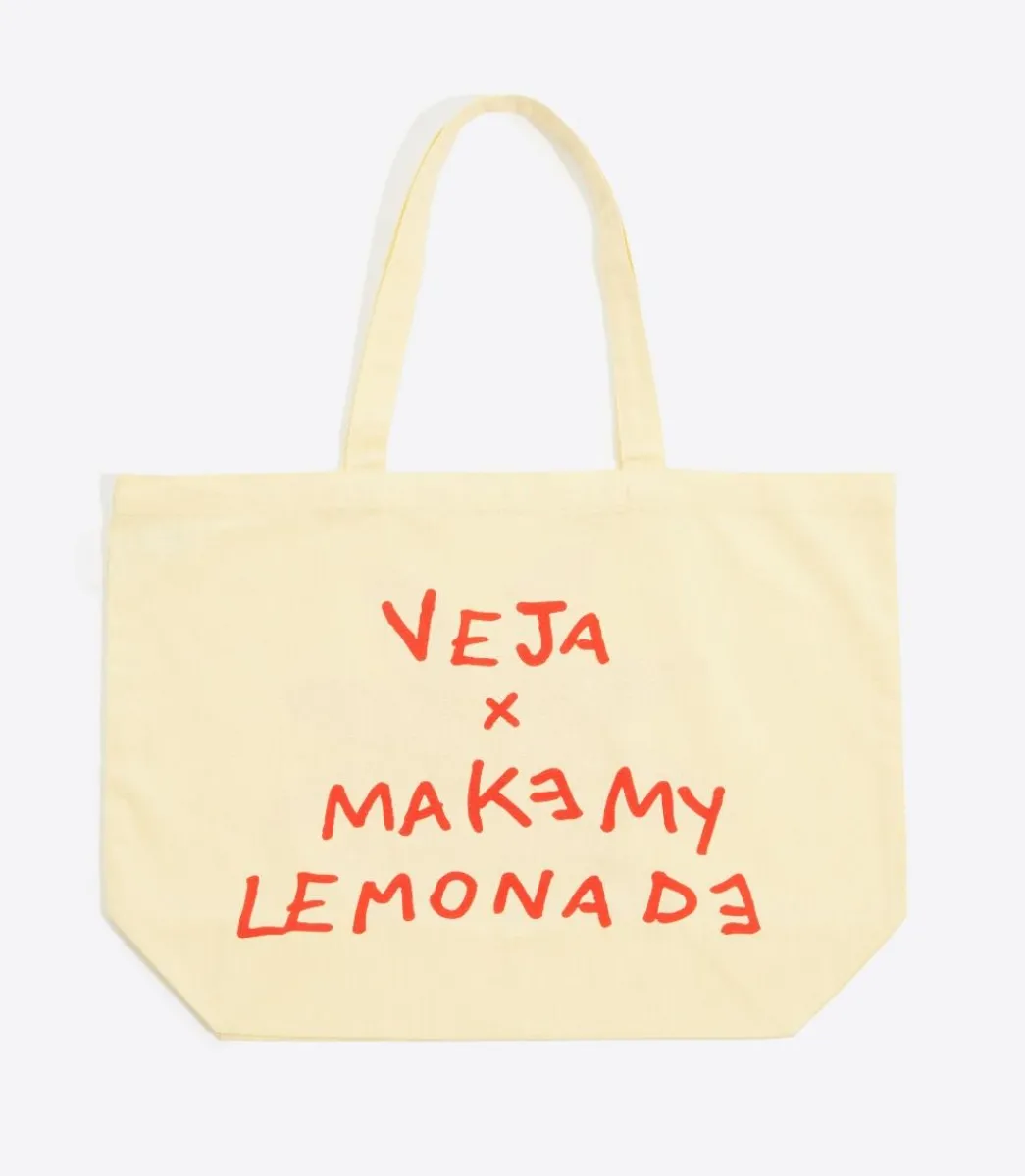 TOTE BAG X MAKE MY LEMONADE>VEJA Clearance