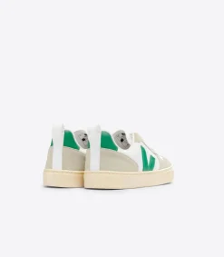 V-10 LACES LEATHER WHITE EMERAUDE ALMOND><noscript><img width=