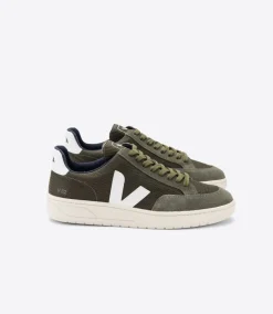 V-12 B-MESH OLIVE WHITE>VEJA Shop