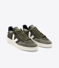 V-12 B-MESH OLIVE WHITE>VEJA Shop
