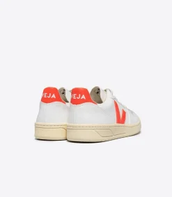 V-10 CWL WHITE ORANGE FLUO><noscript><img width=
