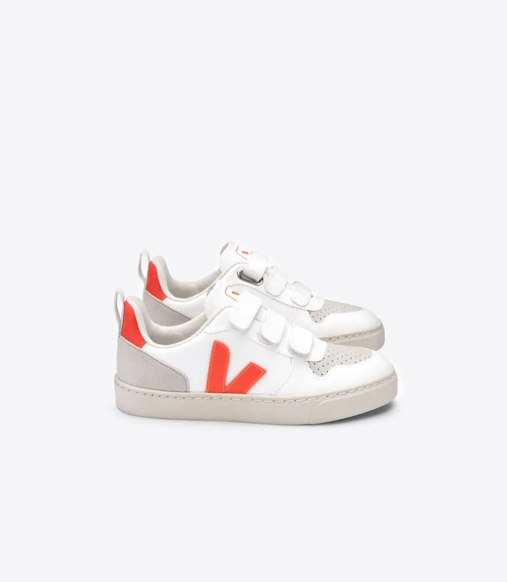 V-10 CWL WHITE ORANGE FLUO>VEJA Hot
