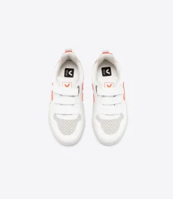 V-10 CWL WHITE ORANGE FLUO>VEJA Hot