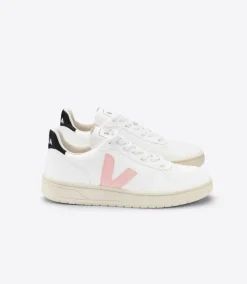 V-10 CWL WHITE PETALE BLACK>VEJA Flash Sale