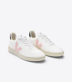 V-10 CWL WHITE PETALE BLACK>VEJA Flash Sale