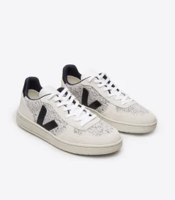 V-10 FLANNEL SNOW BLACK>VEJA New
