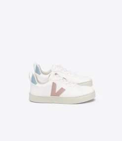 V-10 LACES CWL WHITE BABE BLUE>VEJA Best