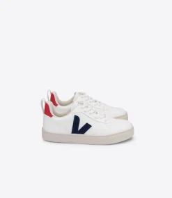 V-10 LACES CWL WHITE COBALT PEKIN>VEJA Cheap