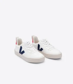 V-10 LACES CWL WHITE COBALT PEKIN>VEJA Cheap
