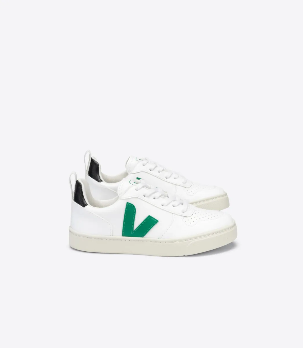 V-10 LACES CWL WHITE EMERAUDE BLACK>VEJA Discount