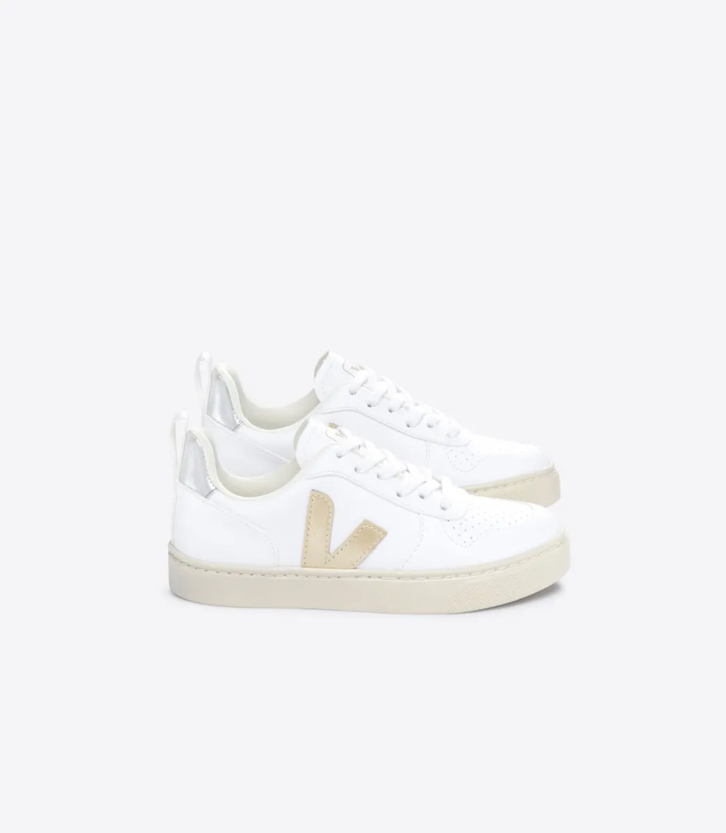 V-10 LACES CWL WHITE PLATINE SILVER>VEJA Best