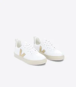 V-10 LACES CWL WHITE PLATINE SILVER>VEJA Best