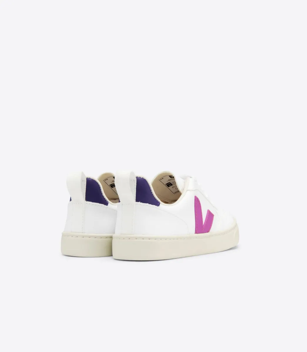 V-10 LACES CWL WHITE ULTRAVIOLET PURPLE>VEJA Clearance