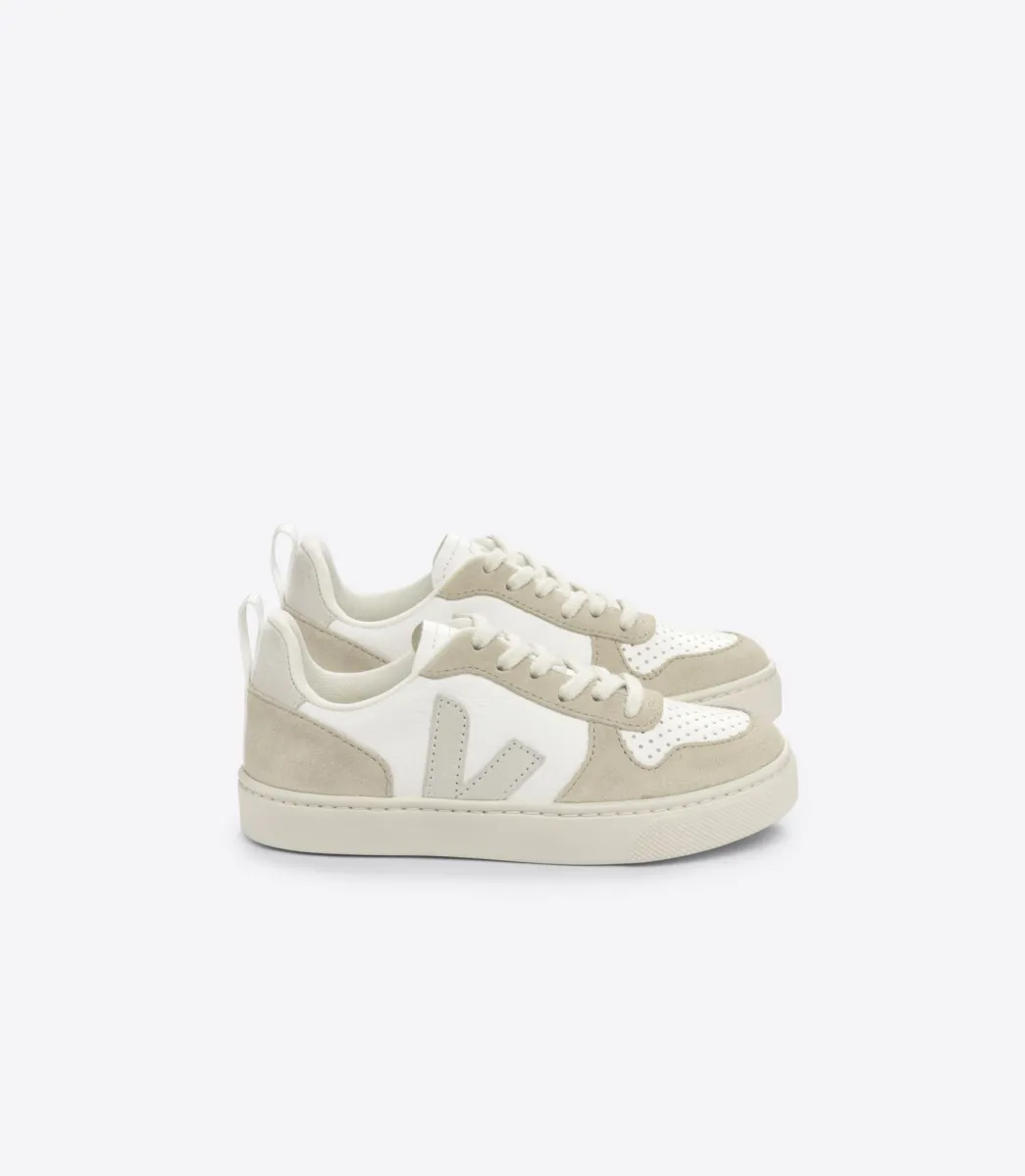 V-10 LACES LEATHER WHITE NATURAL ALMOND>VEJA Store