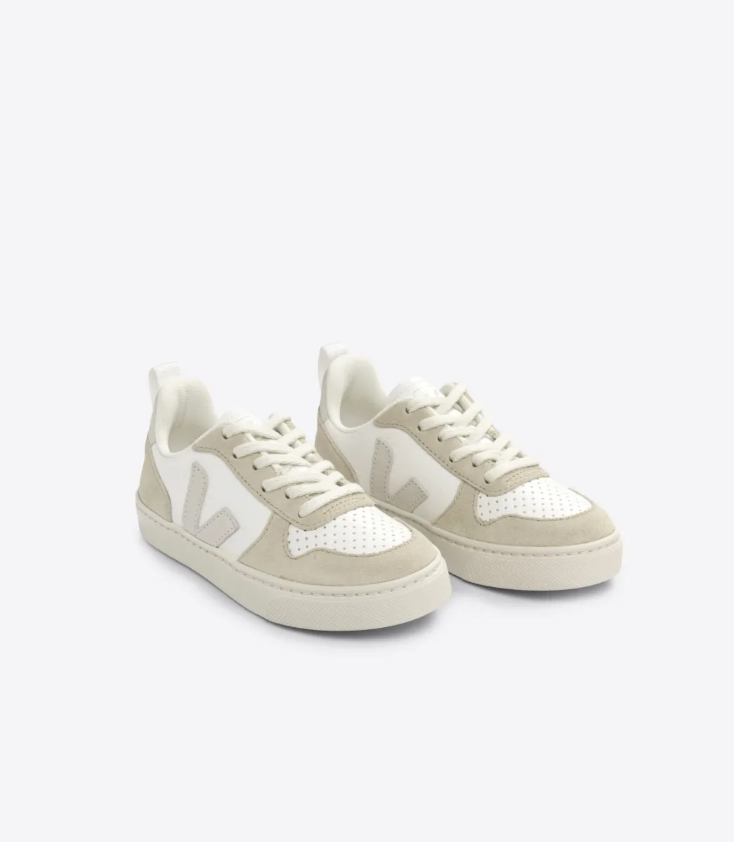 V-10 LACES LEATHER WHITE NATURAL ALMOND>VEJA Store