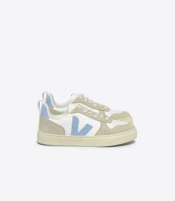 V-10 LACES WHITE STEEL ALMOND>VEJA Sale