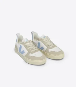 V-10 LACES WHITE STEEL ALMOND>VEJA Sale