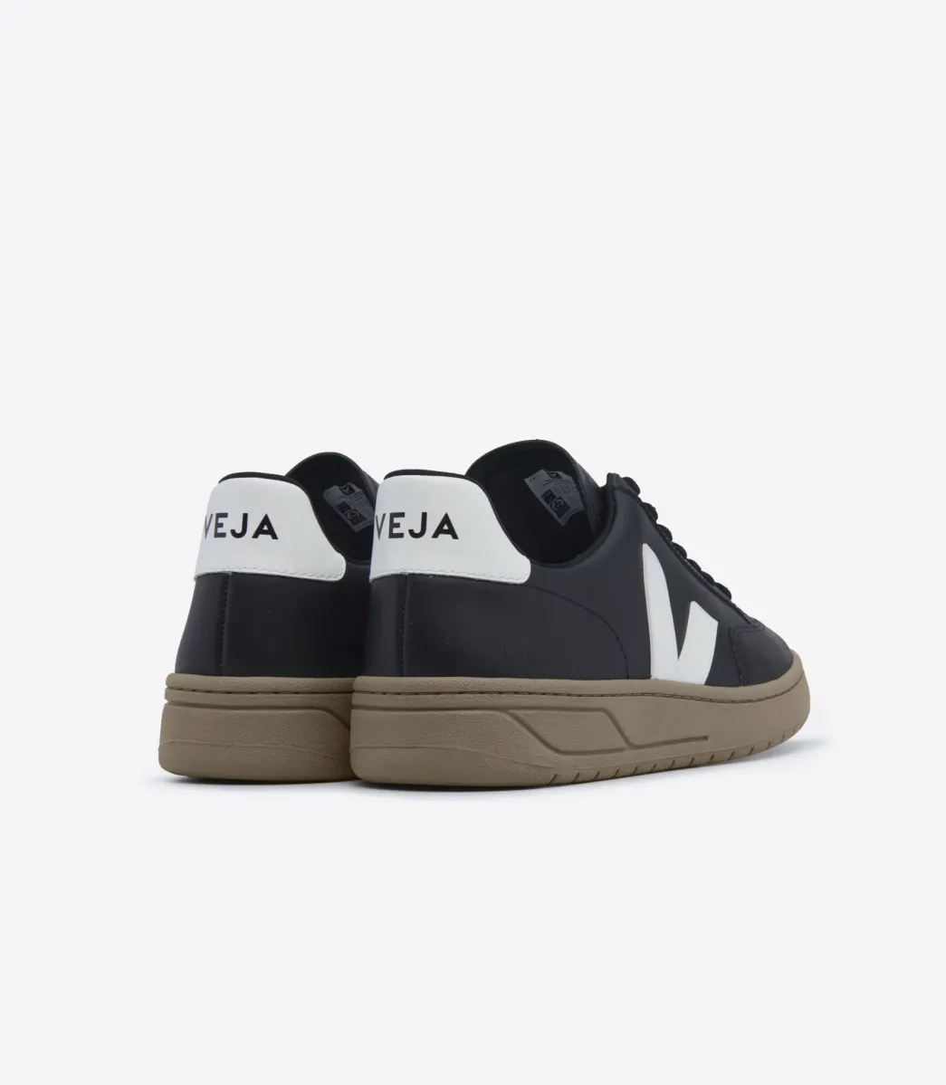 V-12 LEATHER BLACK WHITE DUNE>VEJA Shop