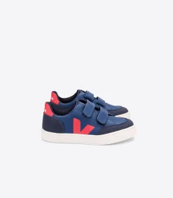 V-12 LEATHER COBALT PEKIN>VEJA Best