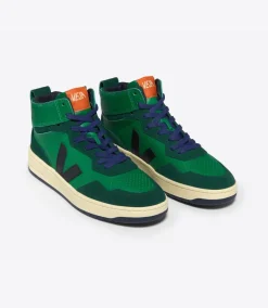 V-95 LEATHER EMERAUDE BLACK>VEJA Shop