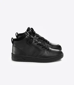 V-15 LEATHER FULL BLACK>VEJA Cheap