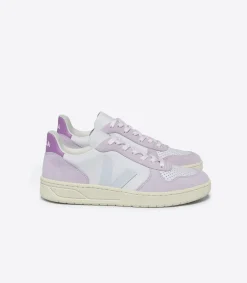 V-10 LEATHER GRAVEL MENTHOL PARME>VEJA Sale