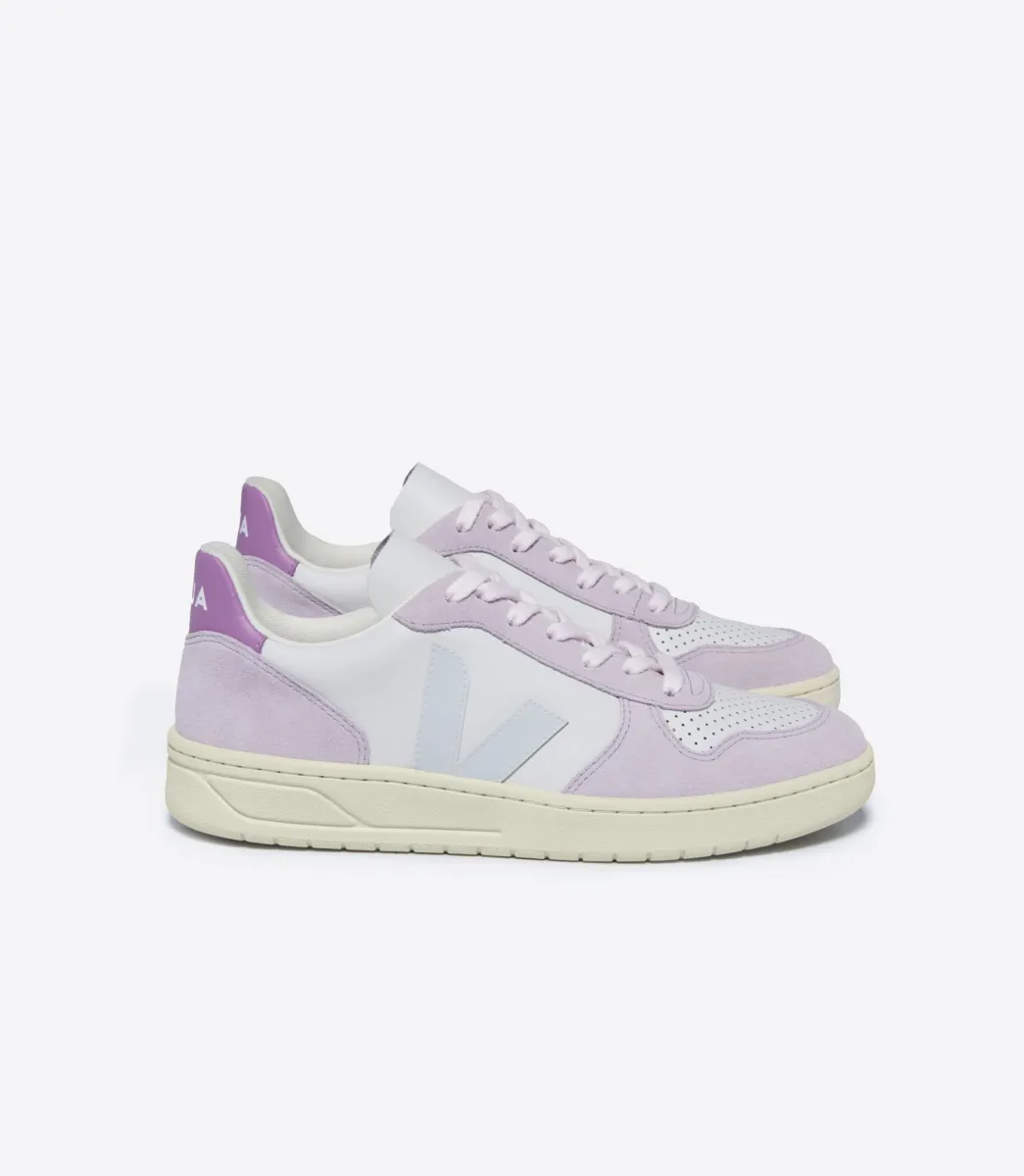 V-10 LEATHER GRAVEL MENTHOL PARME>VEJA Sale