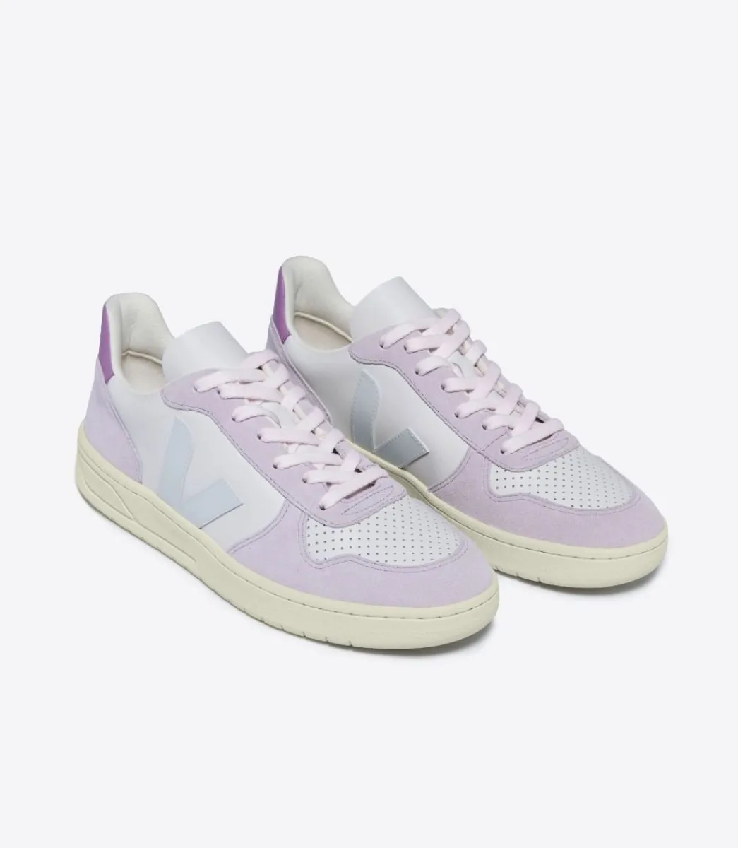 V-10 LEATHER GRAVEL MENTHOL PARME>VEJA Sale