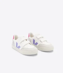 V-12 LEATHER MULTICO SILVER>VEJA Flash Sale